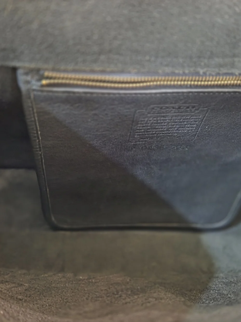 Coach Beekman Briefcase with Brass Hardware